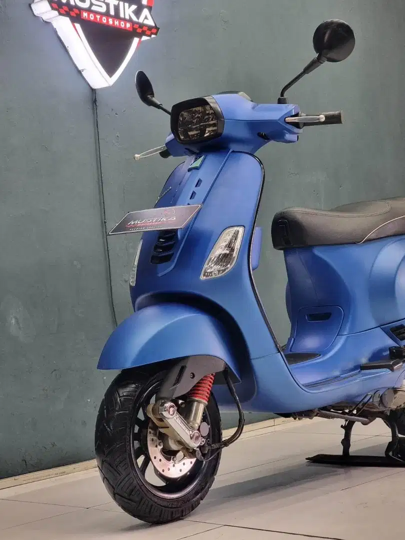 Biru doff Favorit‼️ Vespa S 125 Iget 2021 Model Facelif - Zaky Mustika