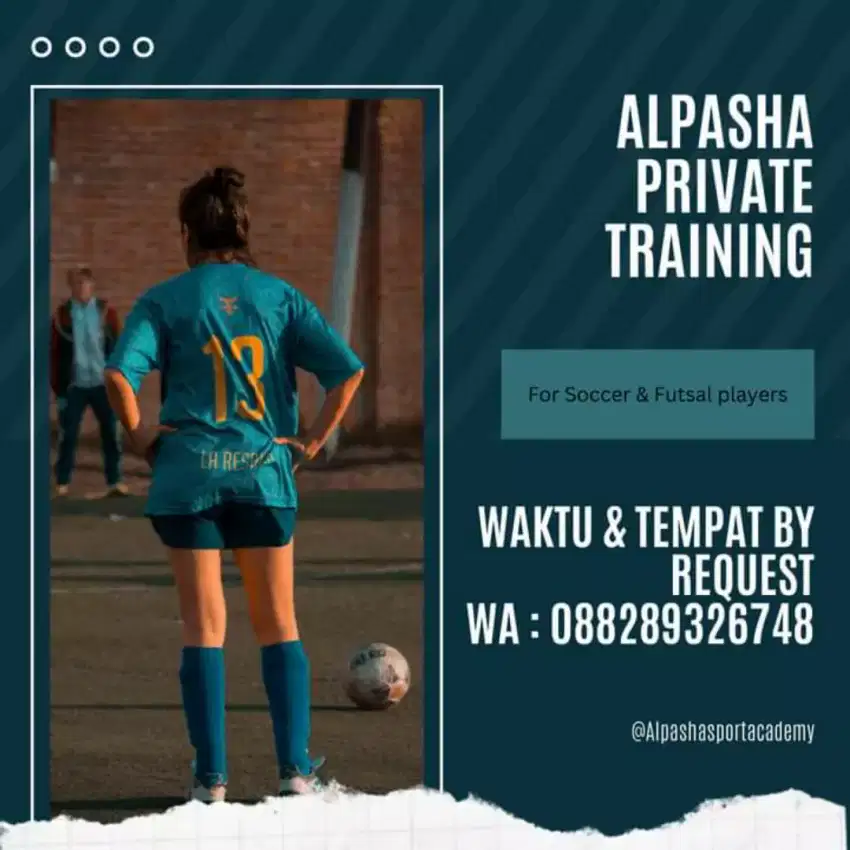 personal trainner untuk sepakbola dan futsal