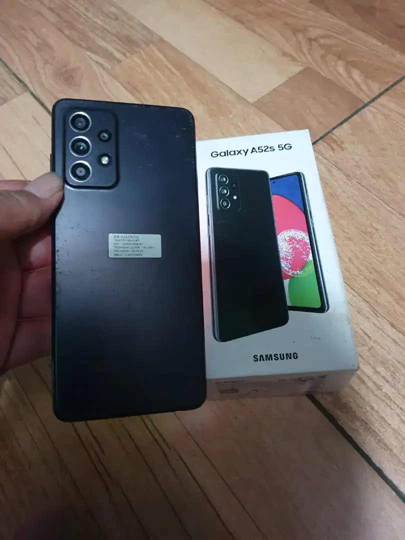 Jual hp samsung a52s 5g  fulset