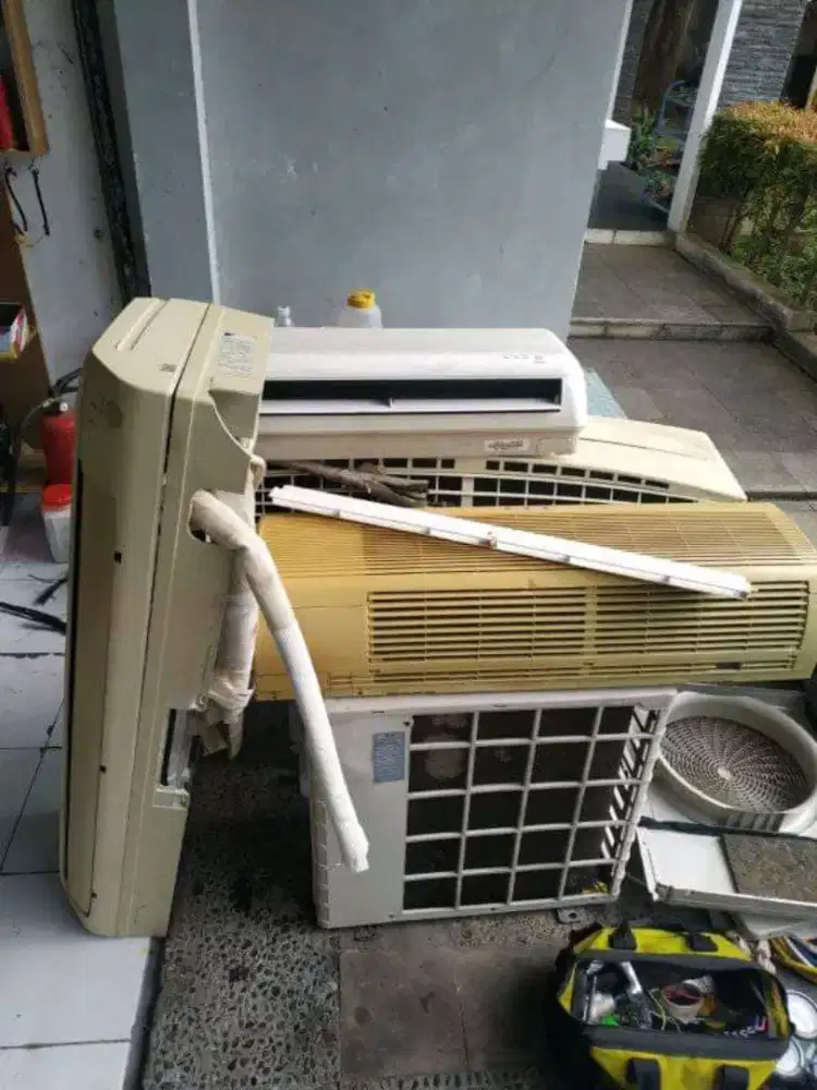 Tampung AC bekas/rusak