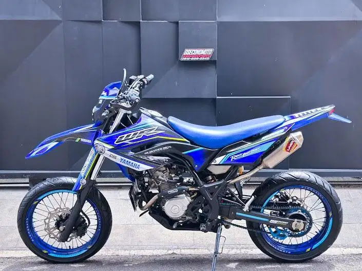 YAMAHA WR 155 SUPERMOTO MULUS MODIF HARIAN BS TT TRAIL TRABAS