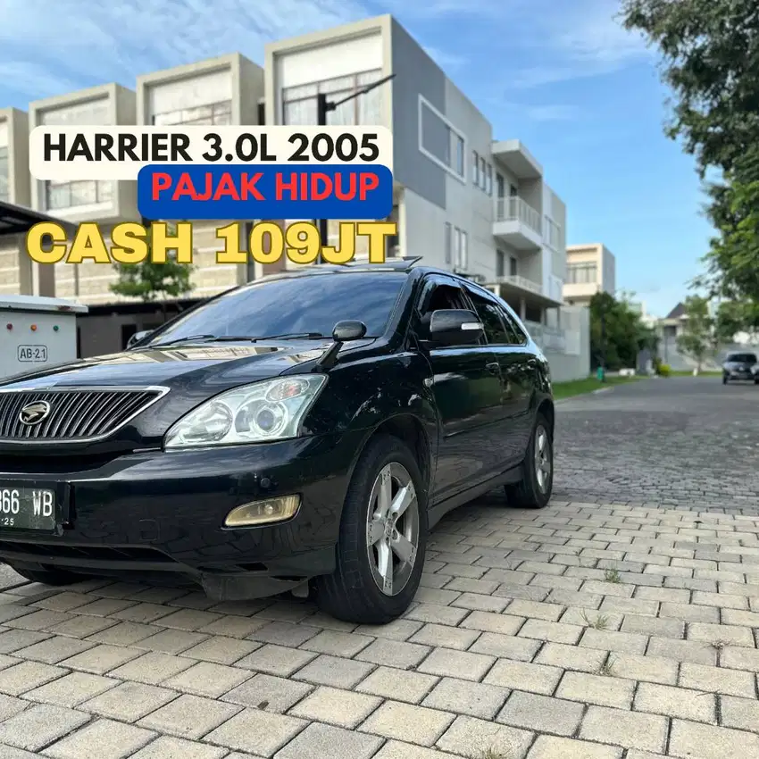 CASH PAJAK HIDUP TOYOTA HARRIER 2005 3.0L 3000CC