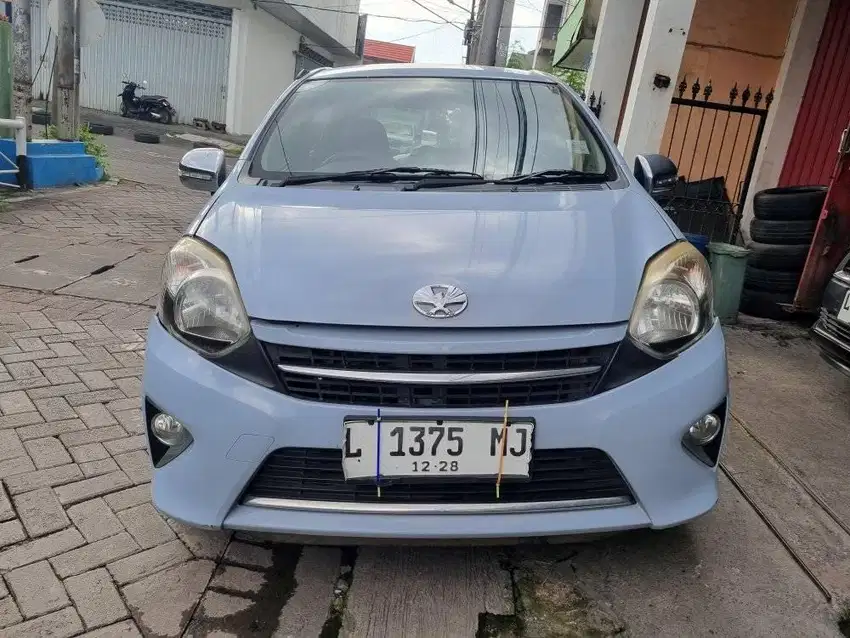 TOYOTA AGYA 1.0 G A/T 2013 BIRU