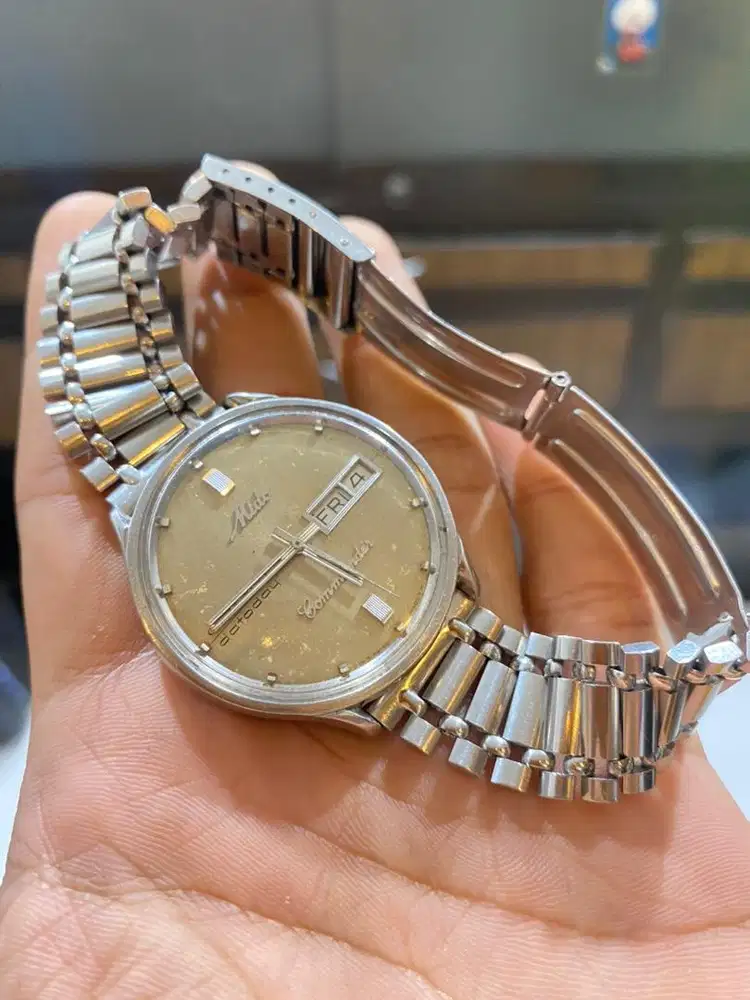 Jam tangan mido kommander All original