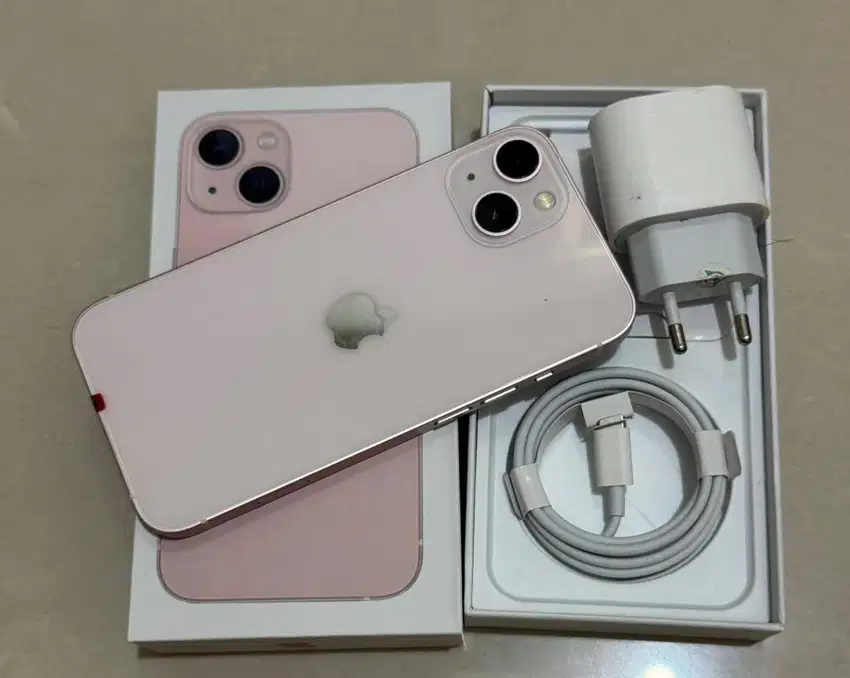 IPhone 13 pink 128gb inter all operator Ori%