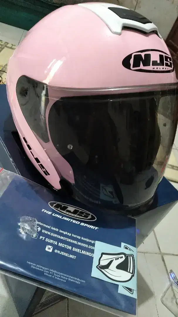 Helm Njs Kairoz Peach Pink