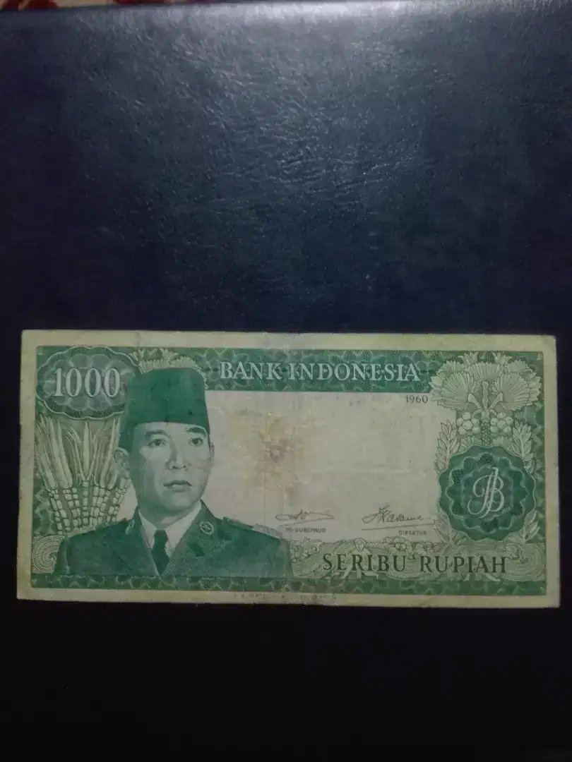 Uang Kertas Sukarno Rp1000 - 1960