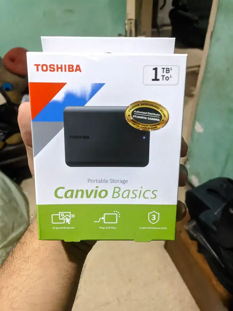 Harddisk Toshiba Canvio Basic (1TB)