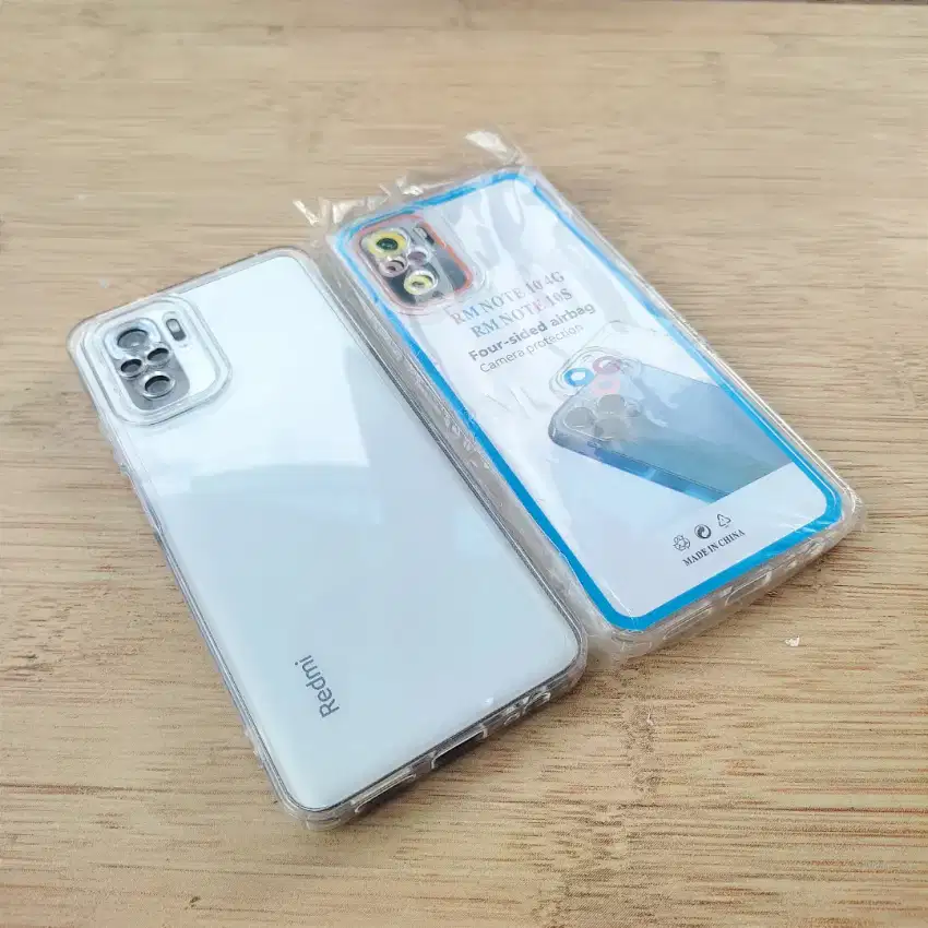 SOFT CASE TPU BENING TRANSPARAN XIAOMI REDMI NOTE 10 & 10S PRESISI