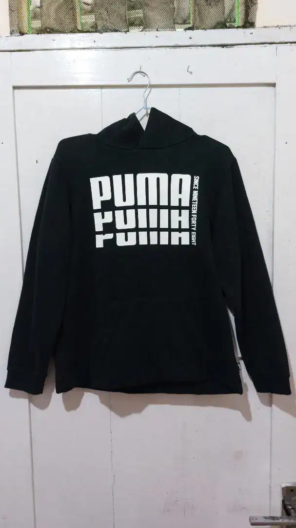 HOODIE PUMA HITAM PEKAT