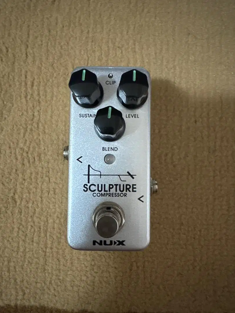 NUX SCULPTURE (Compressor) - EFEK GITAR, GUITAR EFFECT, GUITAR PEDAL