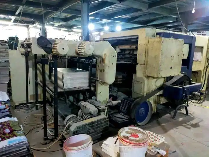 Mesin diecut pon automatis fidr wupa jerman uk plano siap pakai