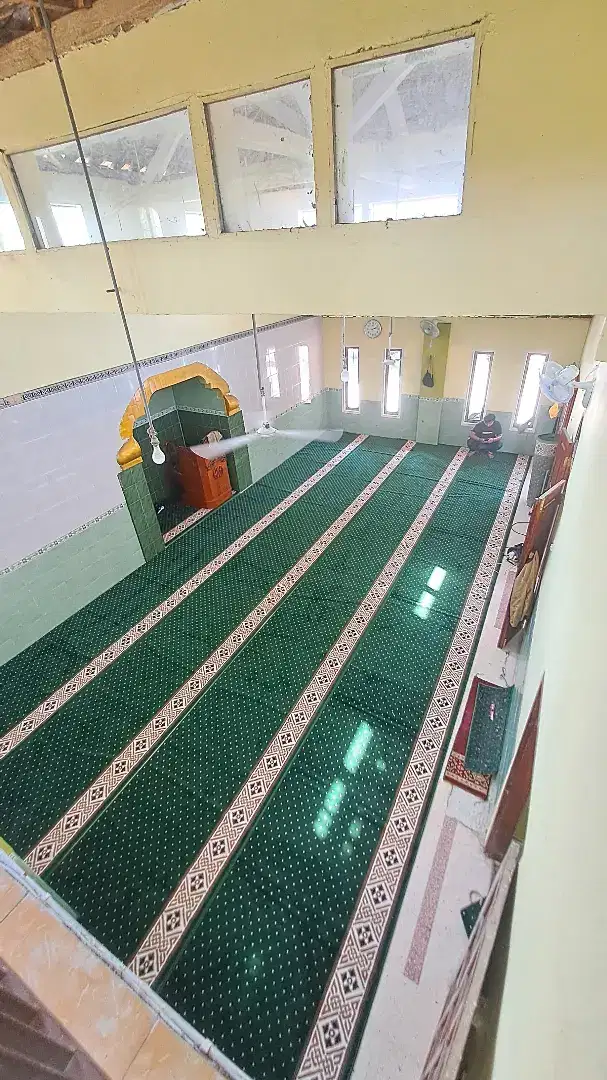 Karpet khusus masjid bisa cod survey dulu