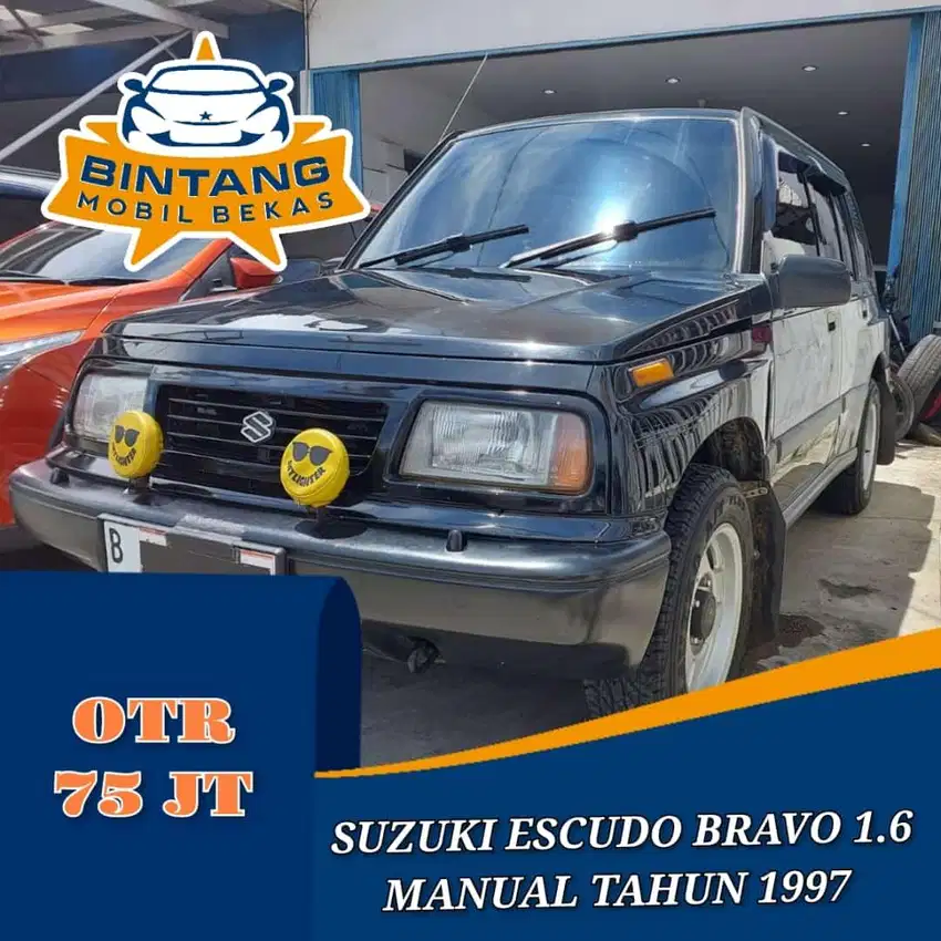 SUZUKI ESCUDO BRAVO SB 416 2WD 1.6 MT MANUAL 1600 CC BENSIN TAHUN 1997