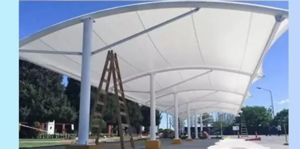 Kanopi membran tenda berkualitas lokal