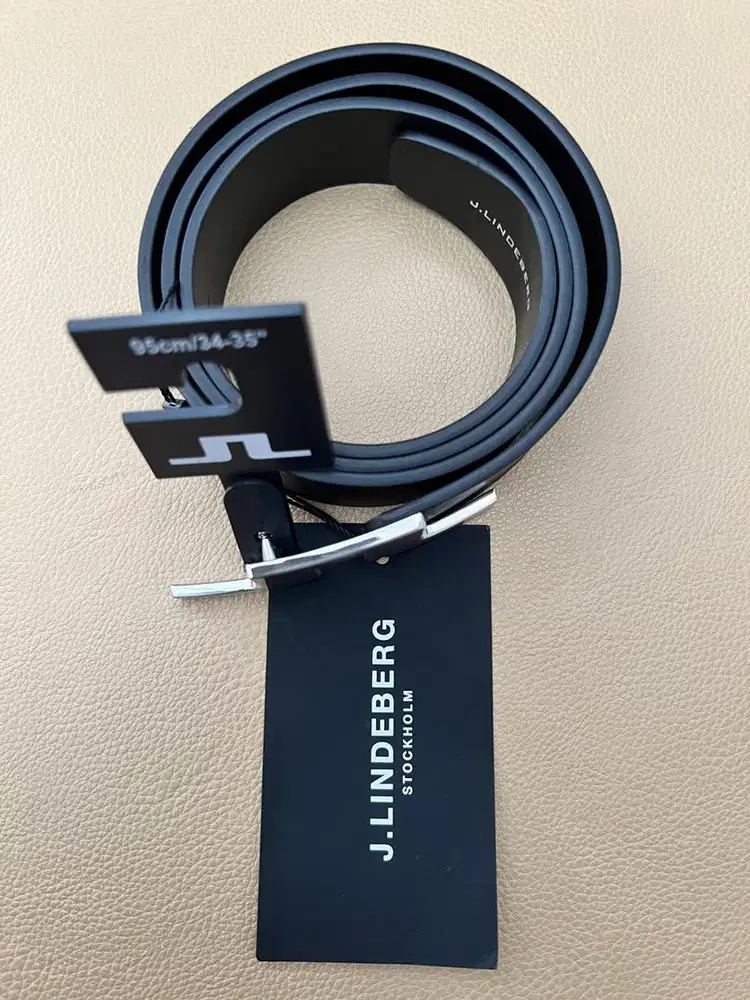 J.Lindeberg Bridger Leather Belt