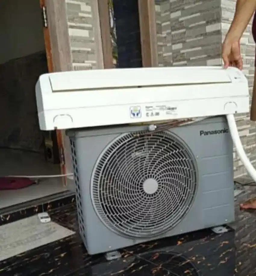 Ac panasonic 1/2pk second garansi