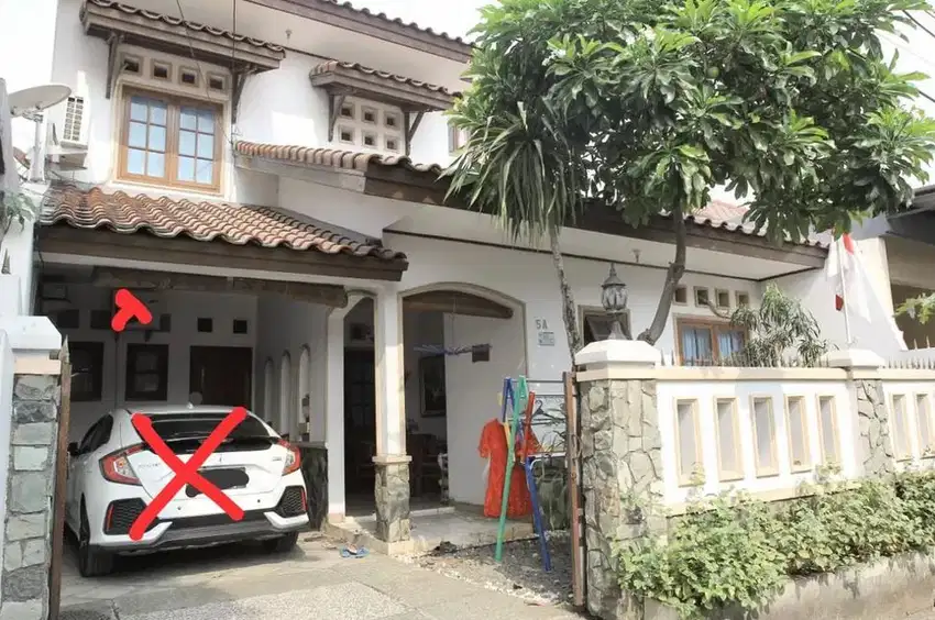 Rumah Nyaman 2 Lantai Lapangan Tembak Cibubur Furnished Siap Huni