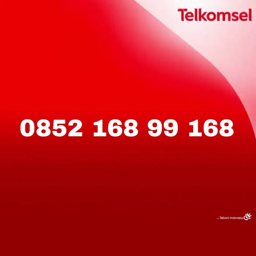 NOMOR CANTIK TELKOMSEL PRABAYAR DOUBLE HOKI 168