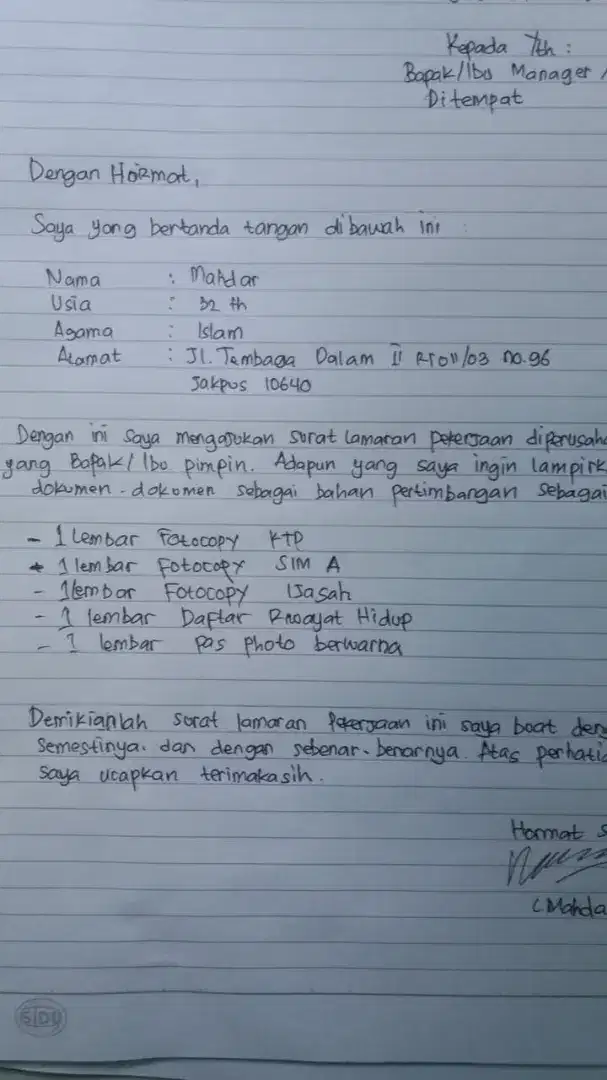 Assalamualaikum saya ingin mencari pekerjaan sbg driver prabadi/kantor