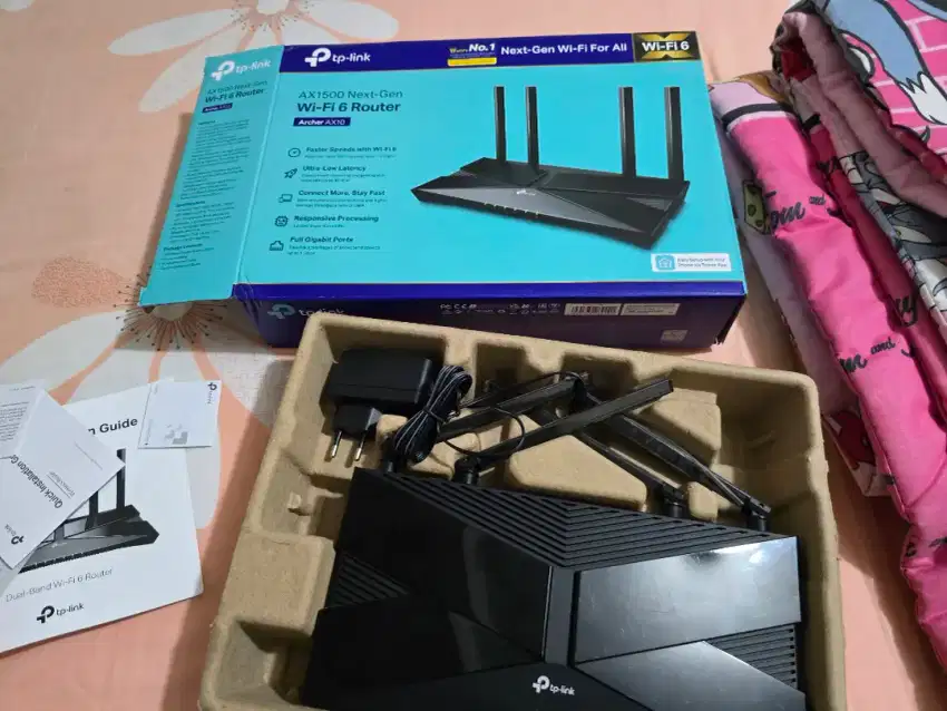 Router wifi 6 dualband tplink ax1500