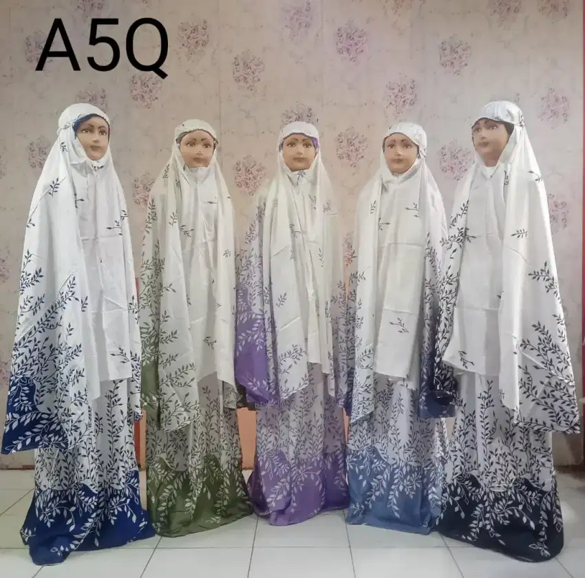 Mukena Anak Rayon Motif Rambat