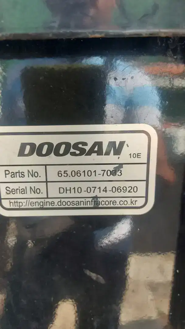 Genset Doosan 400 kva 2014, 2105 like new