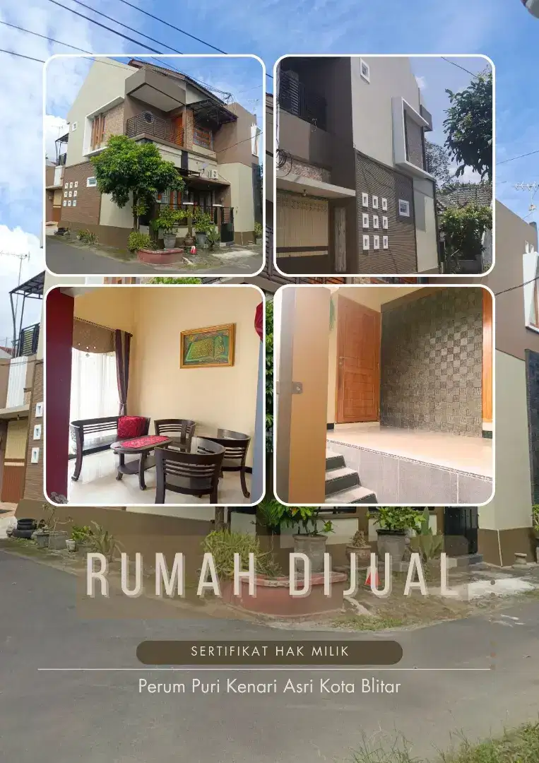 Rumah SHM 2 lt, all kayu jati, lokasi tengah kota.