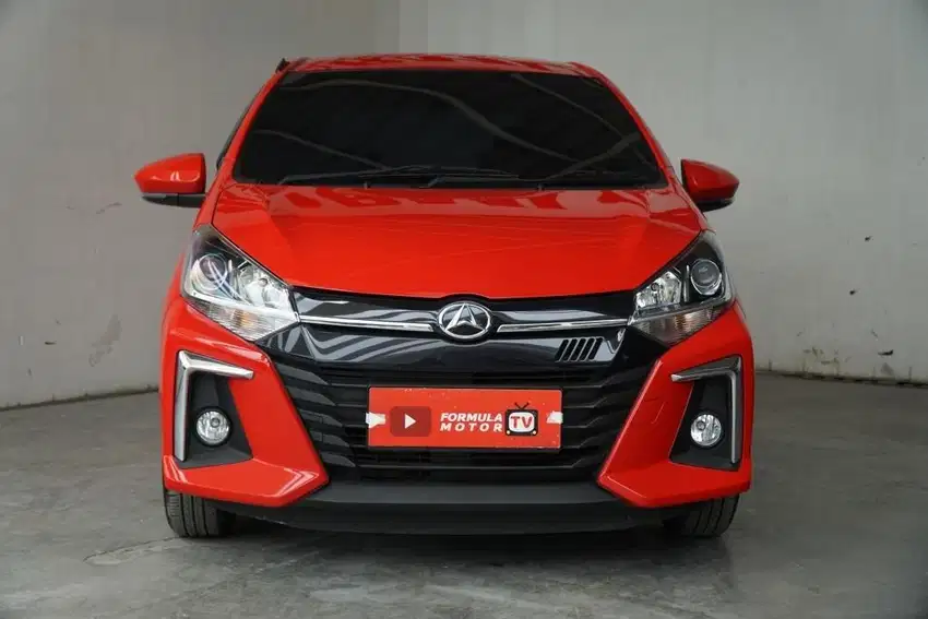 DAIHATSU AYLA R AT 2022 MERAH