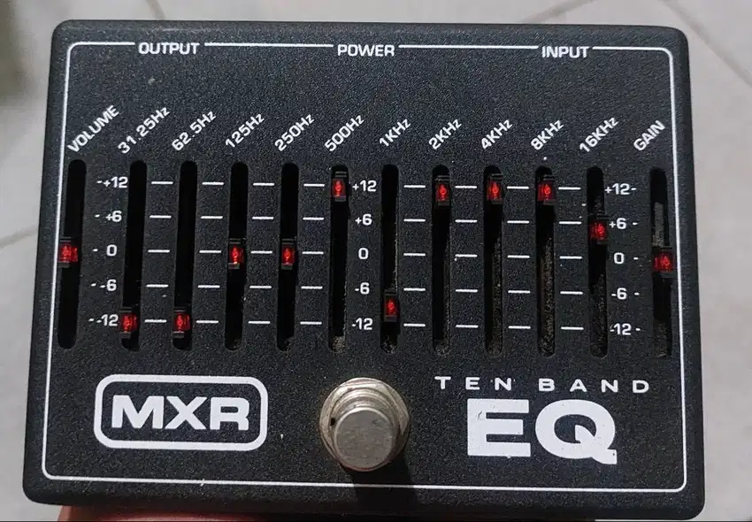 EQUALIZER MXR 10 Band