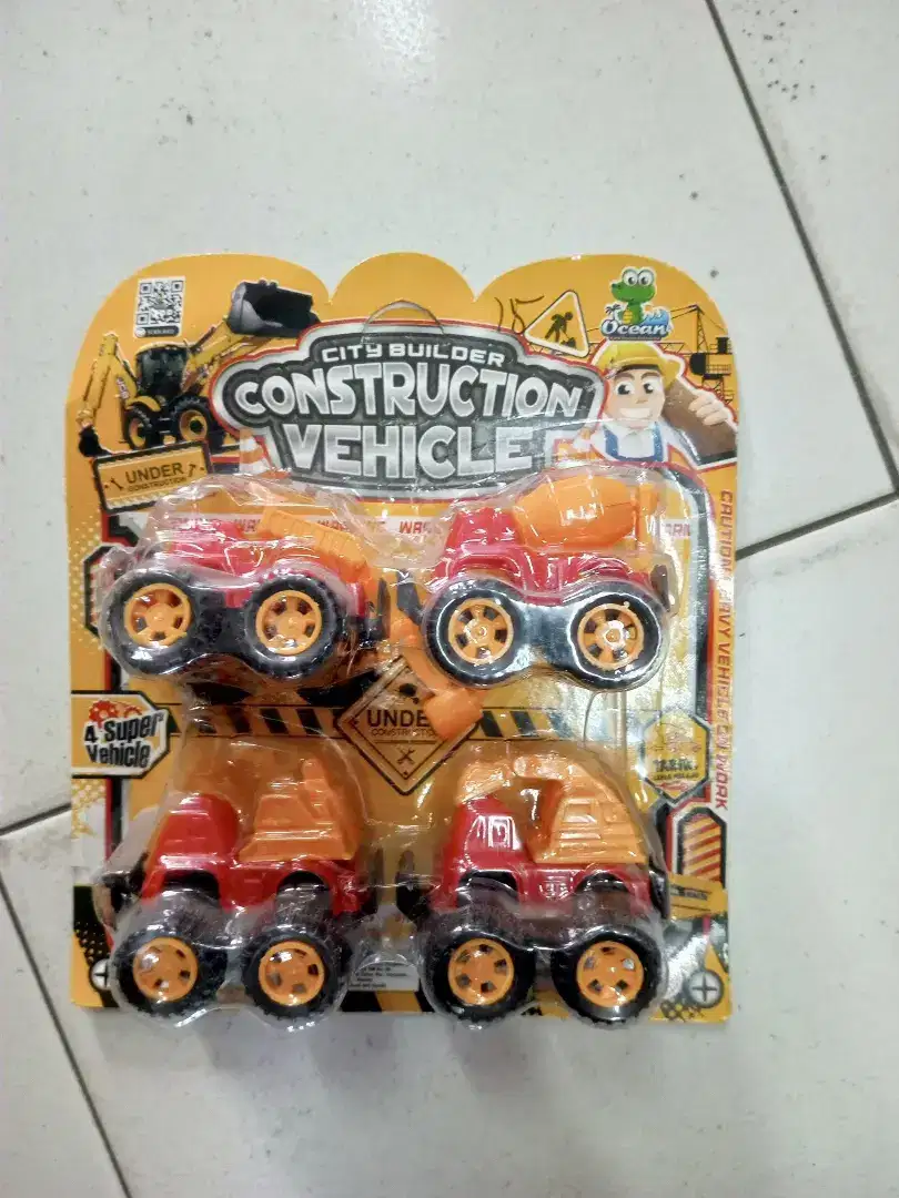 Mainan anak construction vehicle