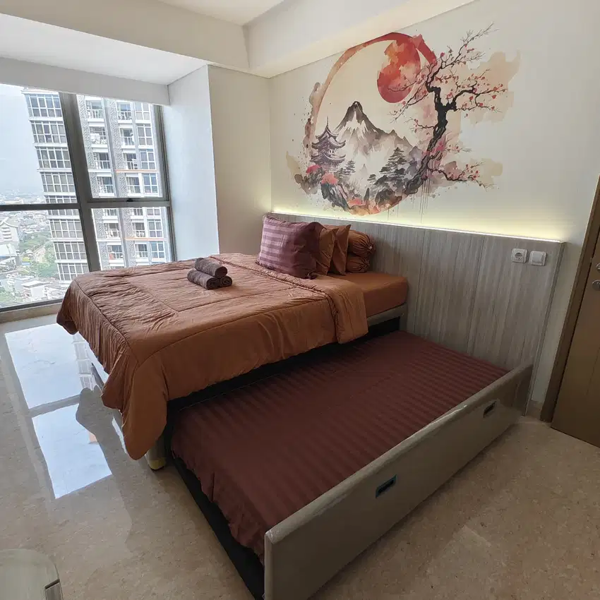 Disewakan Gold Coast Apartemen PIK Type 2 BR Jakarta Utara