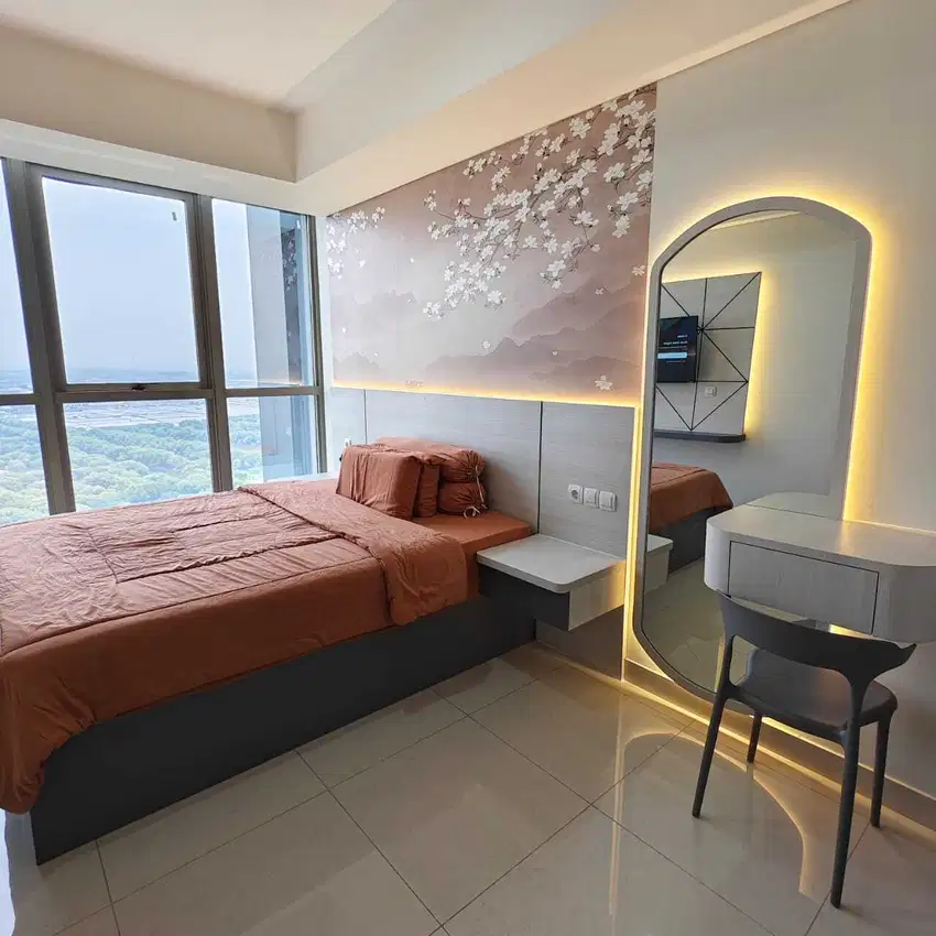 Disewakan Gold Coast Apartemen PIK Type 2 BR Jakarta Utara