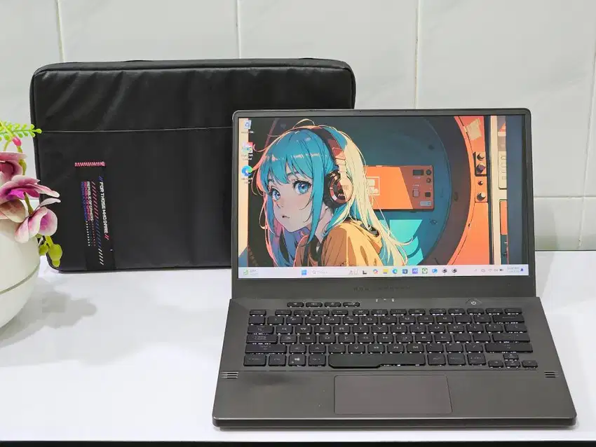 ASUS ROG Zephyrus G14 GA401QC Animatrix AMD Ryzen 7 5000 Series Ram 24