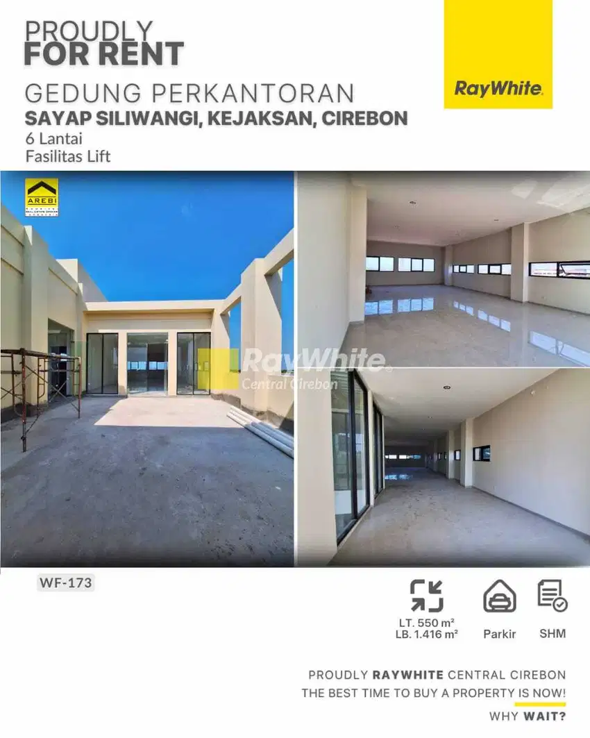 Disewakan Gedung Perkantoran Area Commercial di Kejaksan Cirebon