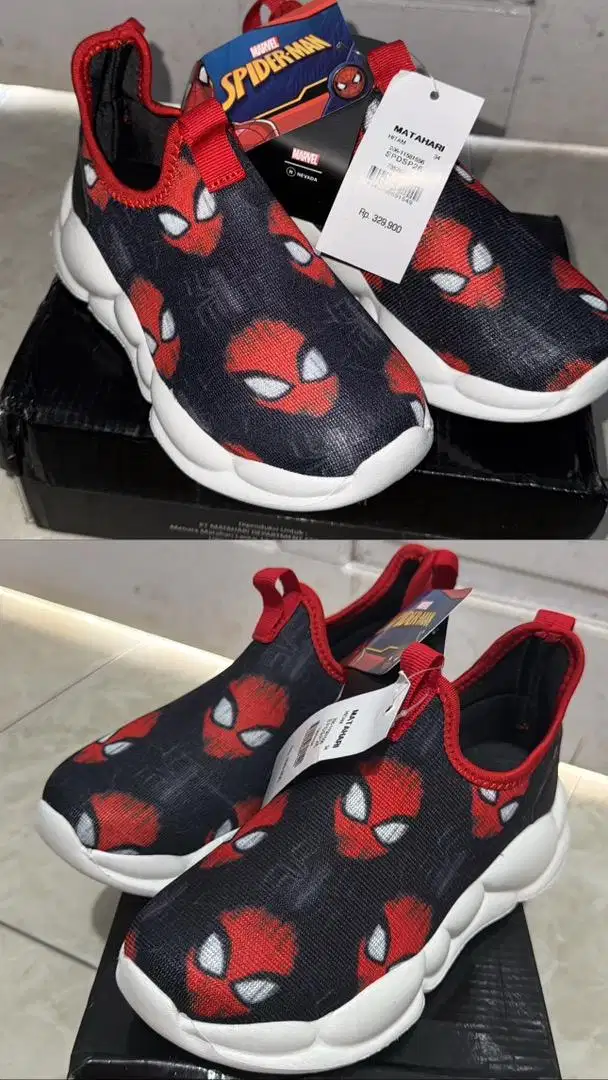 Sepatu anak size 34 marvel nevada sale