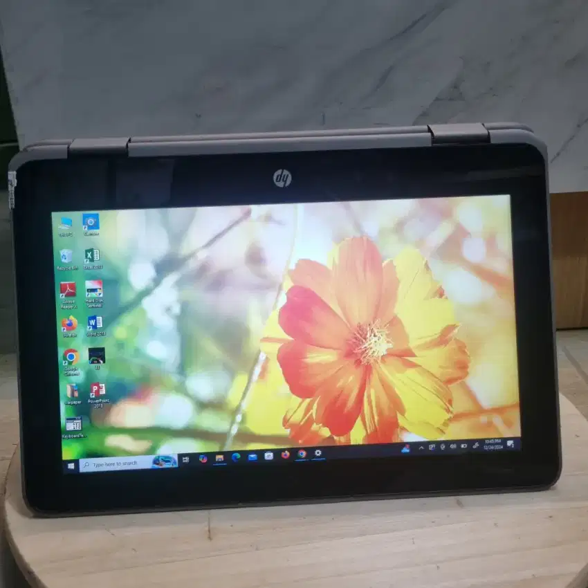 Laptop pelajar murah HP21 CORE M3 ssd dual cam flip touchscreen