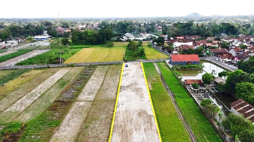 Tanah Strategis Dekat Kampus UMY Harga Menarik di Jl. Sidokarto