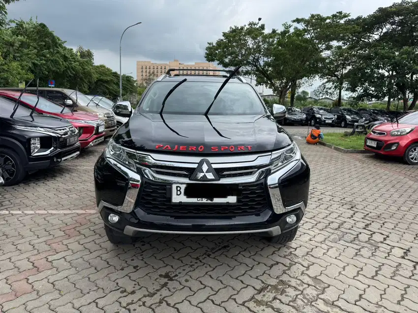 (Cash) Pajero Exceed solar 2019 upgrade dakar hitam dp 5jt kredit