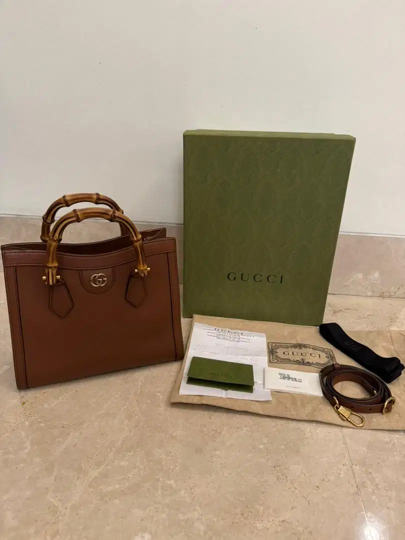 Gucci Diana Small Tote Bag With Receipt Plaza Indonesia