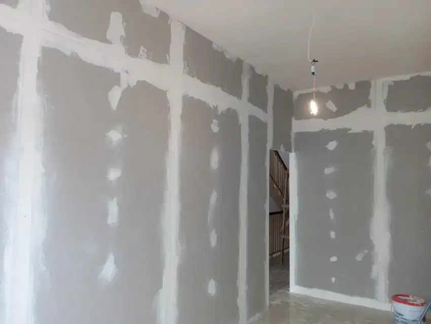 Partisi gypsum sekat ruangan ruko