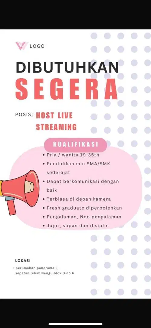 LOKER HOST LIVE STREAMING