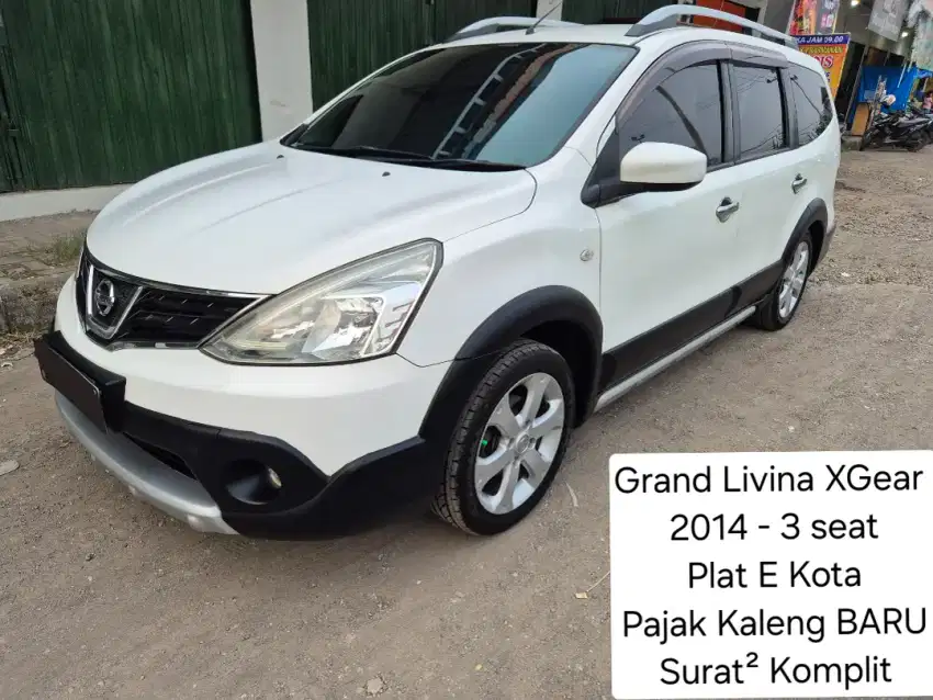 Grand livina xgear 3 seat 2014