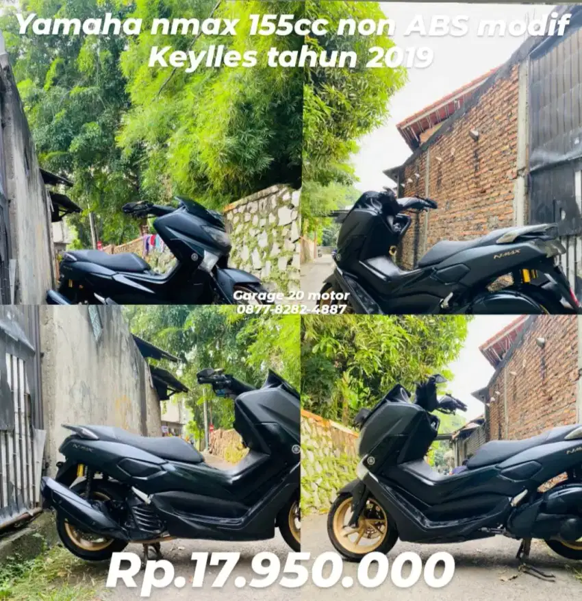 Yamaha nmax 155cc non ABS modif keylles