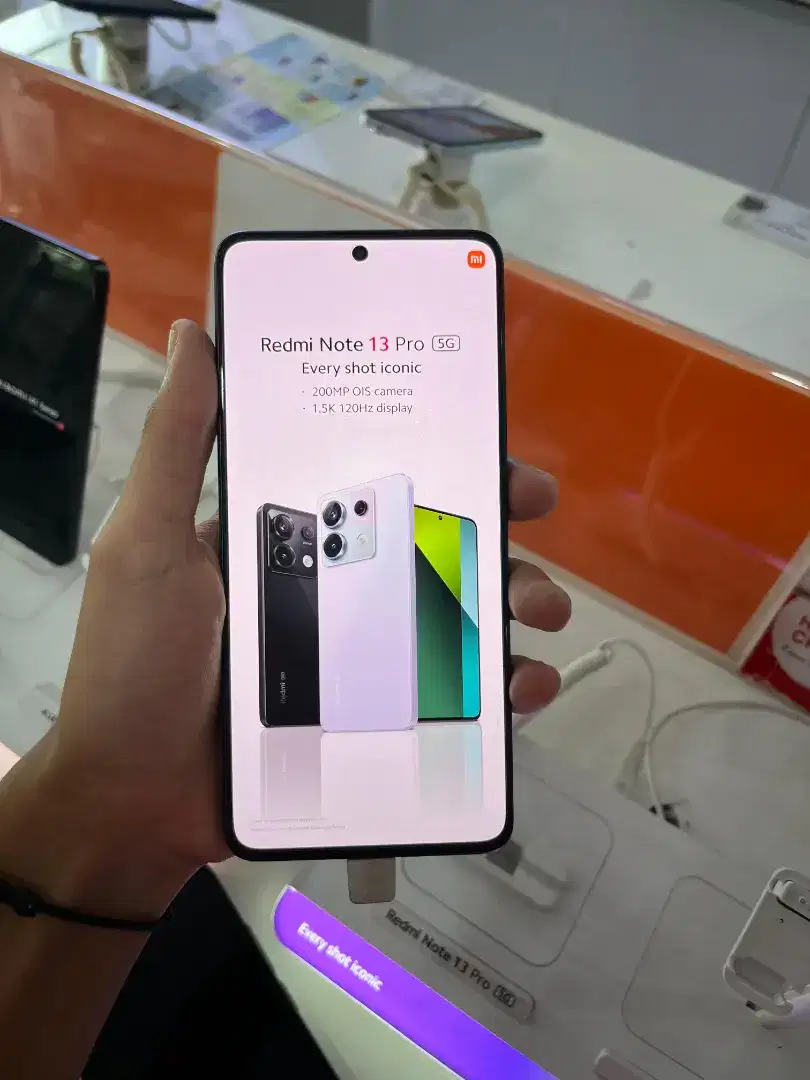 Redmi note 13 Pro 5G 12/512 dan free gift xioami band 9 active