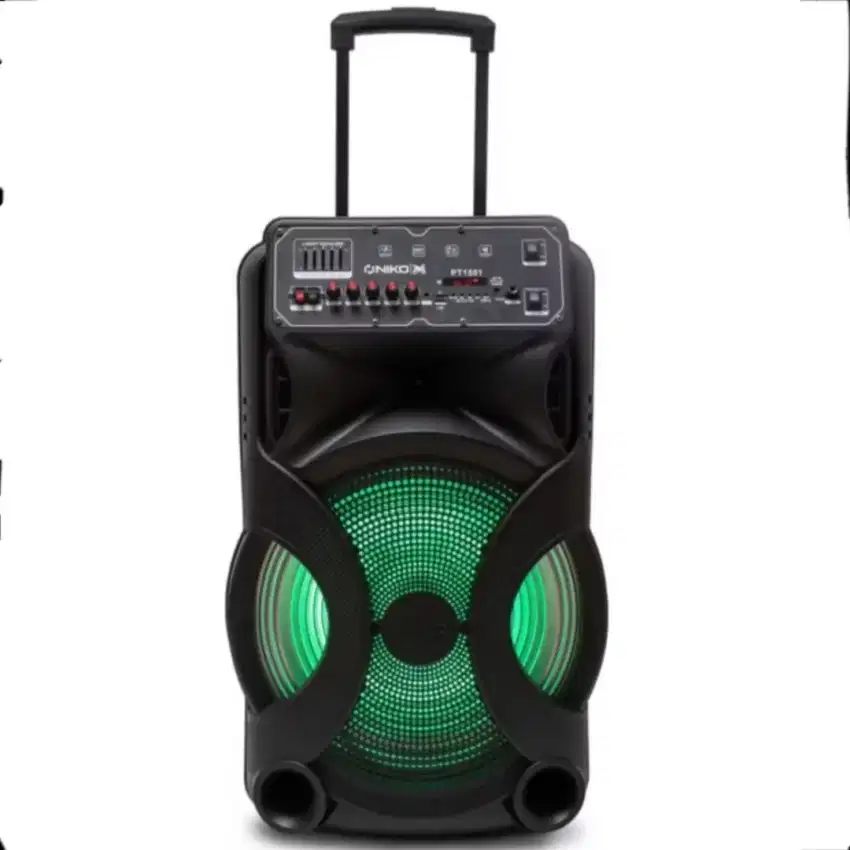 NIKO Speaker Karaoke Speaker SLANK PT-1501 (Troley Speaker 15 inch)