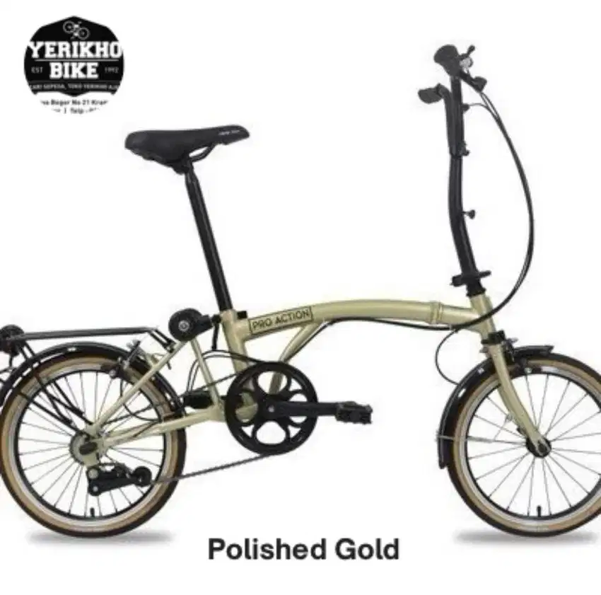 Sepeda Lipat Folding Bike 16 Pro Action Parrot 5 Speed