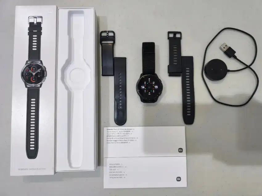 Xiaomi Watch S1 Active second bekas fullset mulus smartwatch