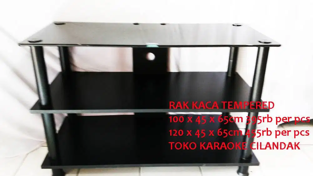 meja rak audio panjang 120