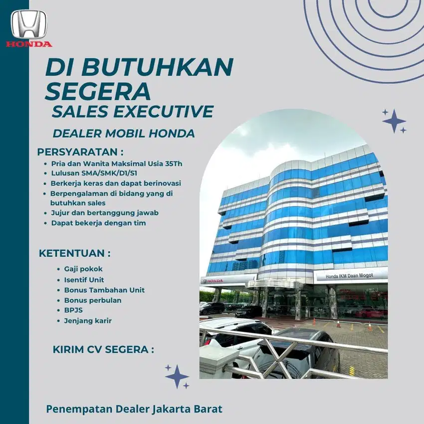 Sales Mobil Honda